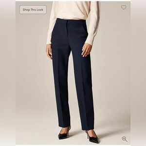 JCrew Kate straight-leg pant in four-season stretch
